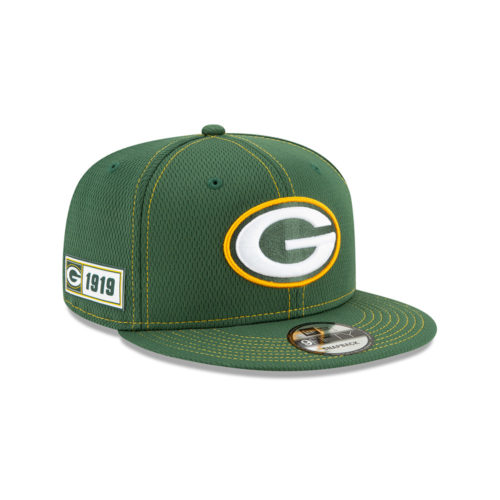 Green Bay Packers schwarz New Era 9Fifty Snapback Cap 
