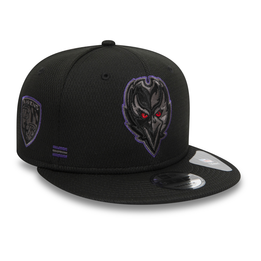 Baltimore Ravens schwarz grau New Era 9Fifty Snapback Cap 